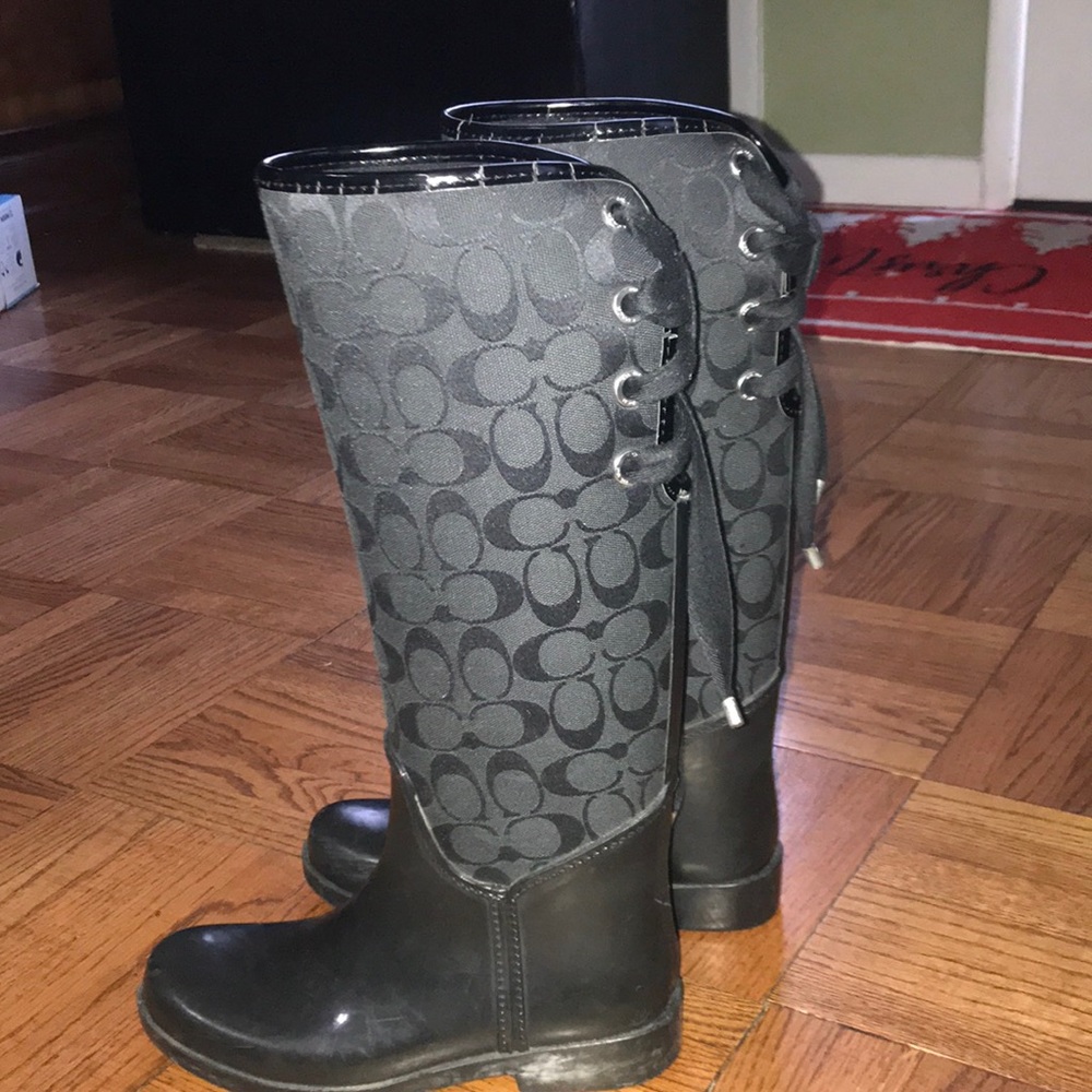 Coach rain-boots
